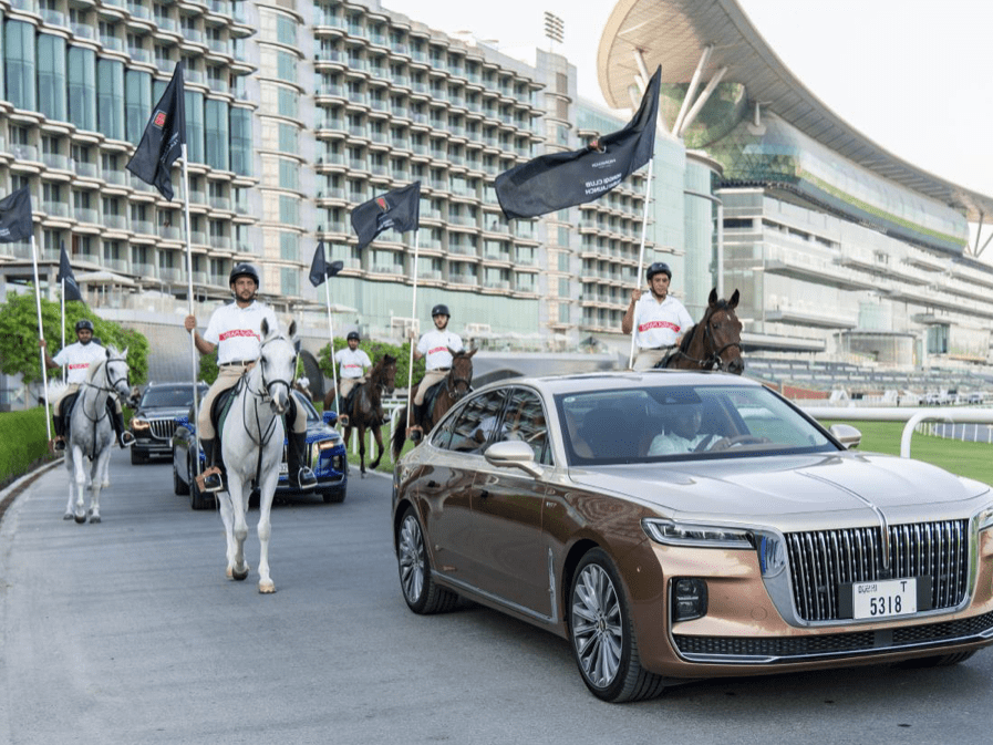 Owing to its strategic significance for HONGQI’s overseas development Oneroad Automotive launched the first HONGQI H9 in Dubai in 2018. From 2021, they have a huge showroom on Sheikh Zayed Road in Dubai.